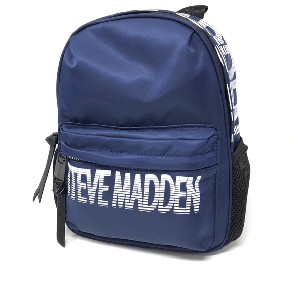 steve madden backpack blue